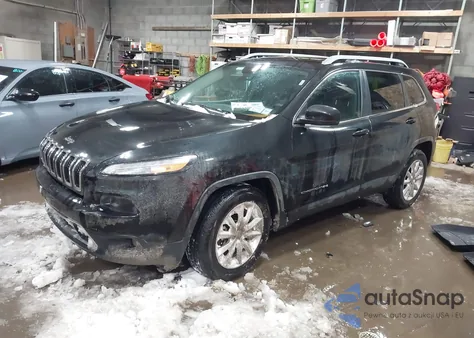 2015 Jeep Cherokee Limited from USA, damaged, VIN 1C4PJLDB2FW753432